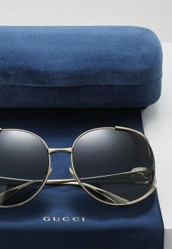 Gucci Sonnenbrille - Gold/grey - Damen -Günstiges Gucci || Knirps Geschäft 8a8e687fc3b04efdaab5caab13222115