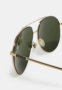Gucci Sonnenbrille - Gold-coloured/green - Herren -Günstiges Gucci || Knirps Geschäft 8b438ebe1f6d4cf1af686473cb7ddc85