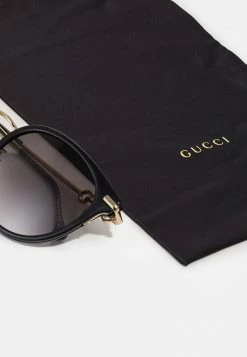 Gucci Sonnenbrille - Black/gold/grey - Damen -Günstiges Gucci || Knirps Geschäft 97518d0a57f54a2abd157b9fef2e023b