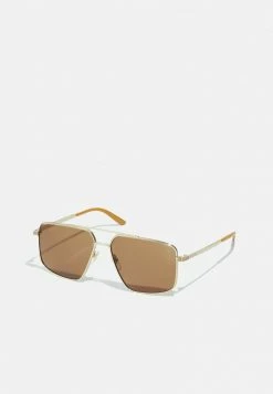 Gucci UNISEX - Sonnenbrille - Gold-coloured/gold-coloured/brown -Günstiges Gucci || Knirps Geschäft 9bfa857e7d2a48d1a905273cbac00a53