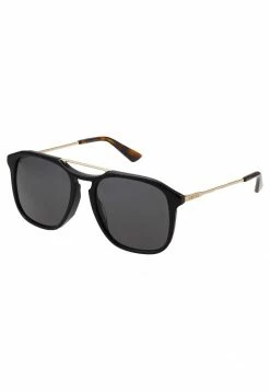 Gucci - Unisex Sonnenbrille - Black/gold/grey -Günstiges Gucci || Knirps Geschäft 9daa337a06d7452e9bb4b7f97a0249cf