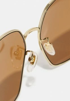 Gucci Sonnenbrille - Gold-coloured/brown - Damen -Günstiges Gucci || Knirps Geschäft a3fe303d916a4f53b8d237e7529a1b93