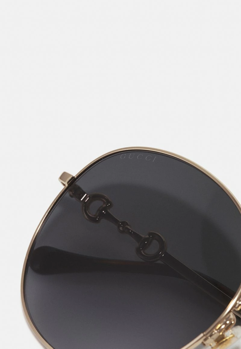 Gucci - Damen Sonnenbrille - Gold-coloured/grey 6 Gucci - Damen Sonnenbrille - Gold-coloured/grey – Bild 4