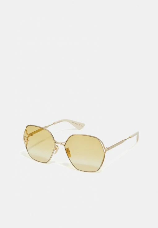 Gucci Sonnenbrille - Gold-coloured/yellow - Damen 3 Gucci Sonnenbrille - Gold-coloured/yellow - Damen -Günstiges Gucci || Knirps Geschäft b2be071ab77a4b2cb7091aa647207a33