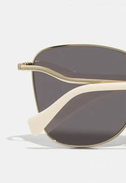 Gucci Sonnenbrille - Gold-coloured/grey - Damen -Günstiges Gucci || Knirps Geschäft bc35f24a4e9442db87e2930c6c383744