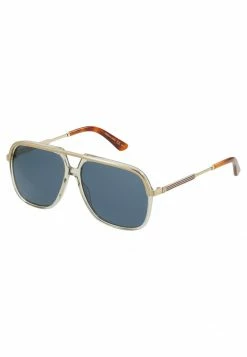 Gucci - Unisex Sonnenbrille - Brown/gold-coloured/blue -Günstiges Gucci || Knirps Geschäft c059a66abc0c42b59801993f7715dd71