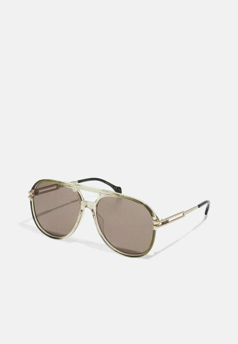 Gucci Sonnenbrille - Green/gold/brown - Unisex 3 Gucci Sonnenbrille - Green/gold/brown - Unisex