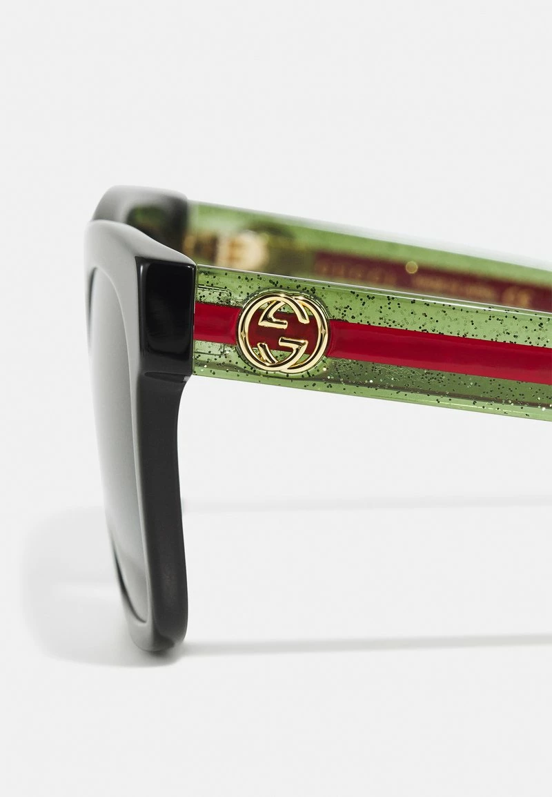 Gucci - Damen Sonnenbrille - Black/green/grey 5 Gucci - Damen Sonnenbrille - Black/green/grey – Bild 3