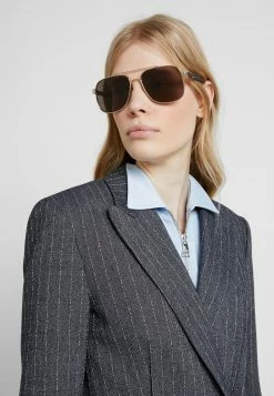 Gucci - Unisex Sonnenbrille - Gold/brown -Günstiges Gucci || Knirps Geschäft d7a2de1bc81347f1afbba1a66786522e