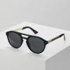 Gucci - Unisex Sonnenbrille - Black/gold-coloured/grey -Günstiges Gucci || Knirps Geschäft d84cc79444e24c37b33e2542fd66747e