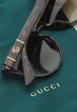 Gucci Sonnenbrille - Havana Brown - Damen -Günstiges Gucci || Knirps Geschäft dc5034ac74fd45c88cba3349ed2a3e9d