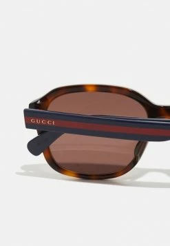 Gucci UNISEX - Sonnenbrille - Havana/blue/brown -Günstiges Gucci || Knirps Geschäft dc6d33344a024f0ea9fd8afe7dfc8c1e