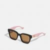 Gucci - Damen Sonnenbrille - Black/pink/brown