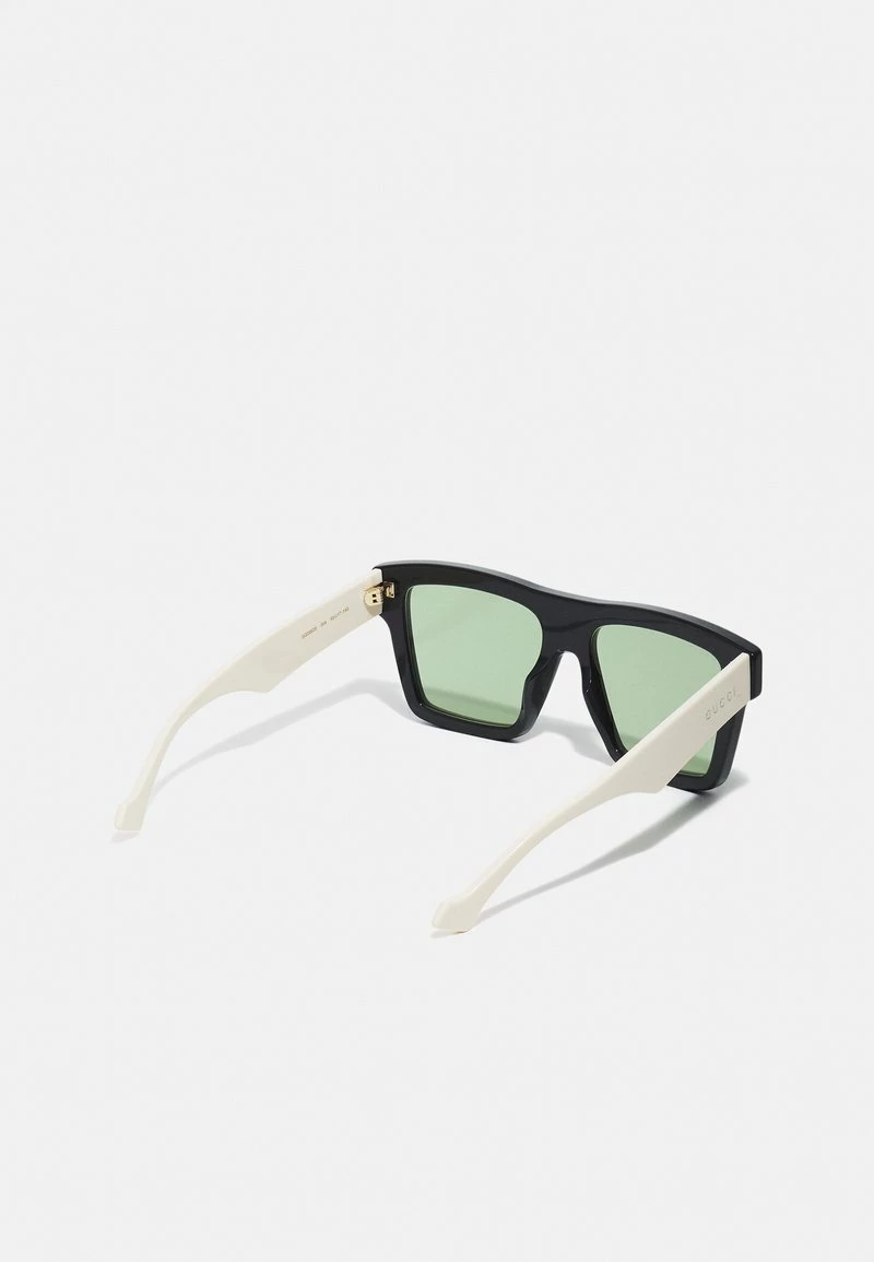 Gucci UNISEX - Sonnenbrille - Black/white/green 4 Gucci UNISEX - Sonnenbrille - Black/white/green – Bild 2