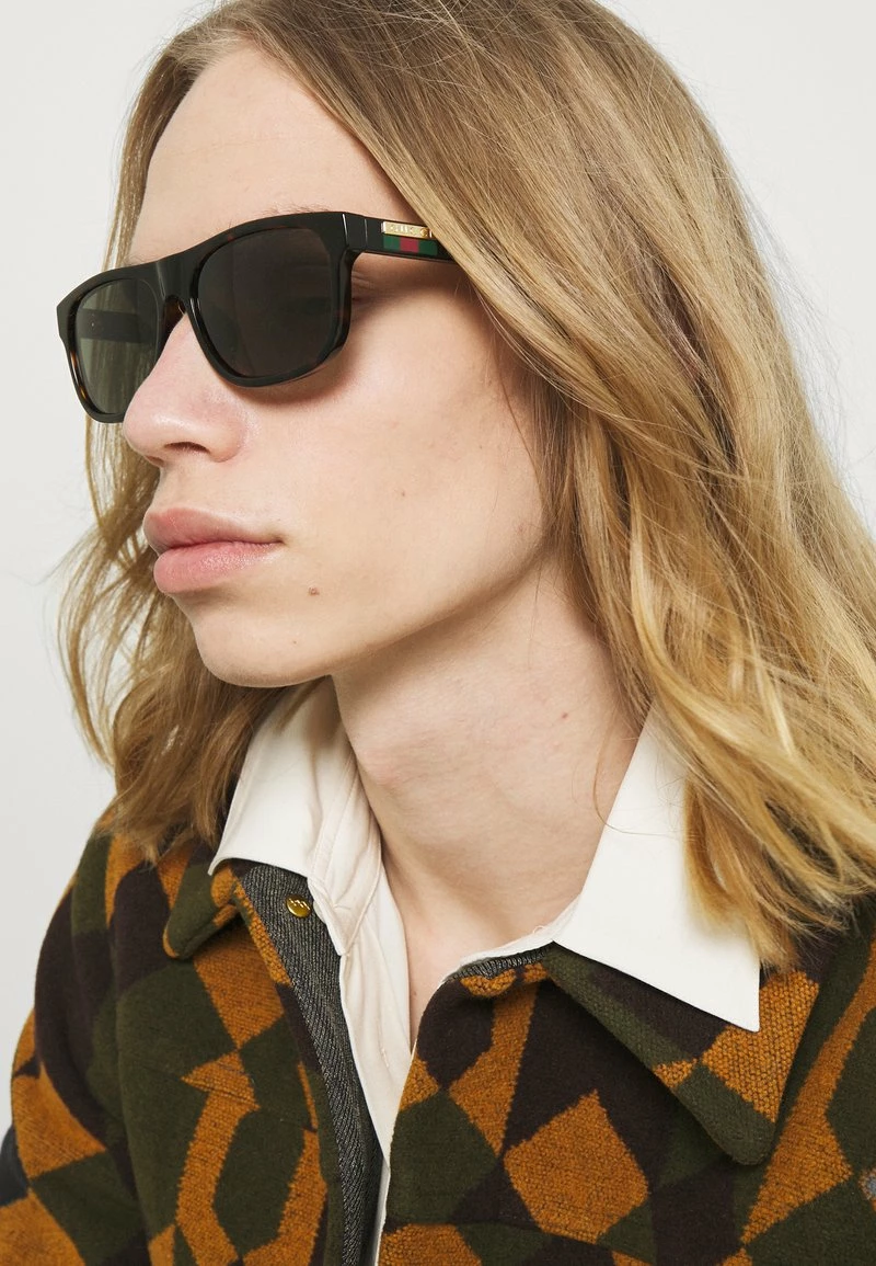 Gucci - Unisex Sonnenbrille - Havana/green 4 Gucci - Unisex Sonnenbrille - Havana/green – Bild 2