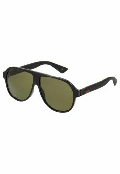 Gucci Sonnenbrille - Black/black/green - Unisex -Günstiges Gucci || Knirps Geschäft e02627375e6a4feeb21359d8babb95ac