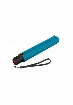Knirps - Unisex ULTRA LIGHT DUOMATIC - Schirm - Turquoise With Black Coating -Günstiges Gucci || Knirps Geschäft e1f26686fe124331af53ad5318dbae14