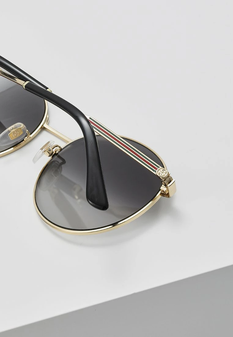 Gucci Sonnenbrille - Gold-coloured/grey - Damen 7 Gucci Sonnenbrille - Gold-coloured/grey - Damen – Bild 5