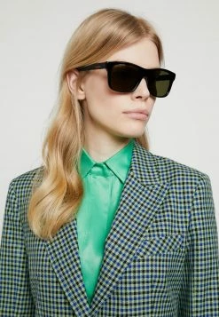 Gucci - Unisex Sonnenbrille - Black/green -Günstiges Gucci || Knirps Geschäft e442ab0e70224ea8883bc062c4ad47ea