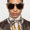 Gucci UNISEX - Sonnenbrille - Gold-coloured/brown -Günstiges Gucci || Knirps Geschäft e6240919a3a0433a90edb6a67f6d2168