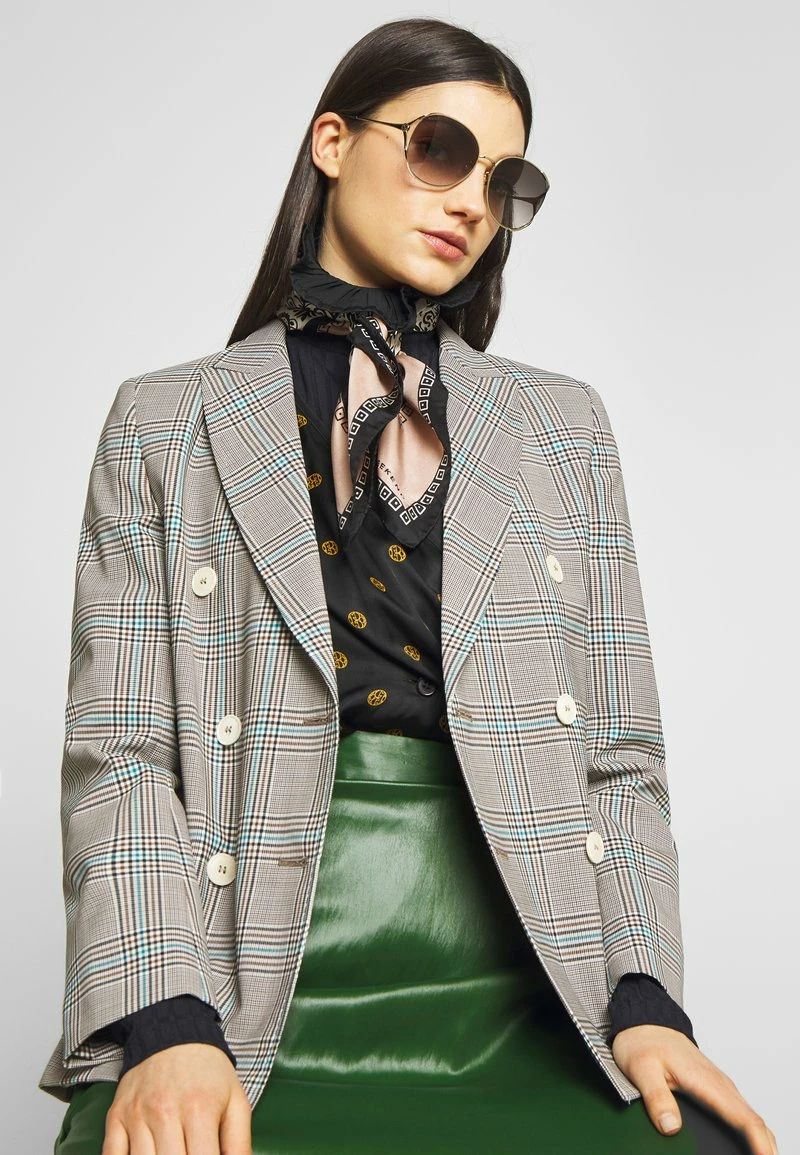 Gucci - Damen Sonnenbrille - Gold-coloured/grey 4 Gucci - Damen Sonnenbrille - Gold-coloured/grey – Bild 2