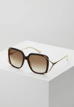 Gucci - Damen Sonnenbrille - Havana/gold-coloured/brown