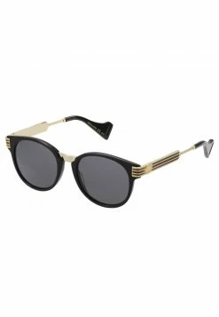 Gucci Sonnenbrille - Black/gold/grey - Unisex -Günstiges Gucci || Knirps Geschäft f032614cc65745eaaaa54e714c772aeb