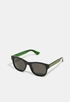 Gucci Sonnenbrille - Black/green/grey - Unisex