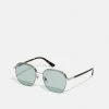 Gucci - Unisex Sonnenbrille - Silver-coloured/blue