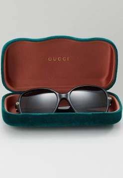 Gucci Sonnenbrille - Black/grey - Damen -Günstiges Gucci || Knirps Geschäft fbce69768c714120a3f6a11d627dd8d0
