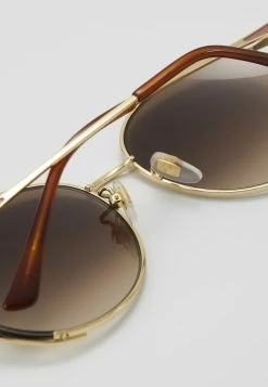 Gucci - Damen Sonnenbrille - Gold-coloured/brown -Günstiges Gucci || Knirps Geschäft fbcf6b0aa2684daab6e199757cbb8d66