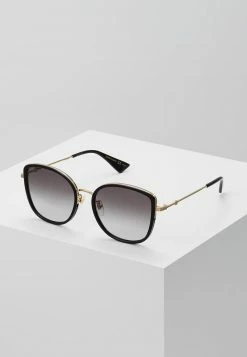 Gucci - Damen Sonnenbrille - Black/gold-coloured