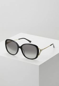 Gucci - Damen Sonnenbrille - Black/gold-coloured/grey